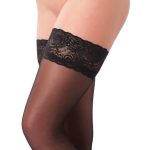 Amorable by Rimba - Hold-Up Kousen - One Size - Zwart