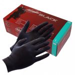 Black Ninja Latex wegwerphandschoenen (100 st.)
