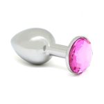 Rimba - Buttplug KLEIN met kristal (unisex)
