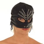 Rimba - Masker met kattenogen, versierd met nieten